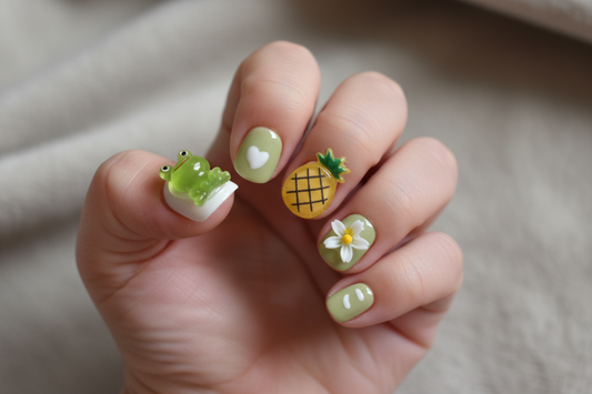 SALE! One of a kind  $10  BABY Press-on Nails