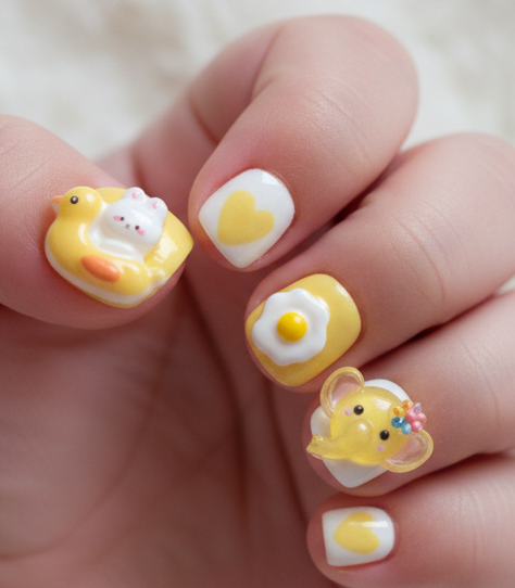 SALE! One of a kind  $10  BABY Press-on Nails