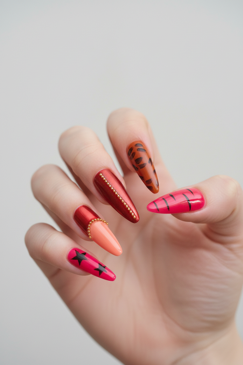 SALE! One of a kind Press-on nails