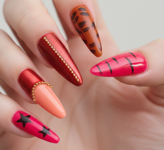 SALE! One of a kind Press-on nails