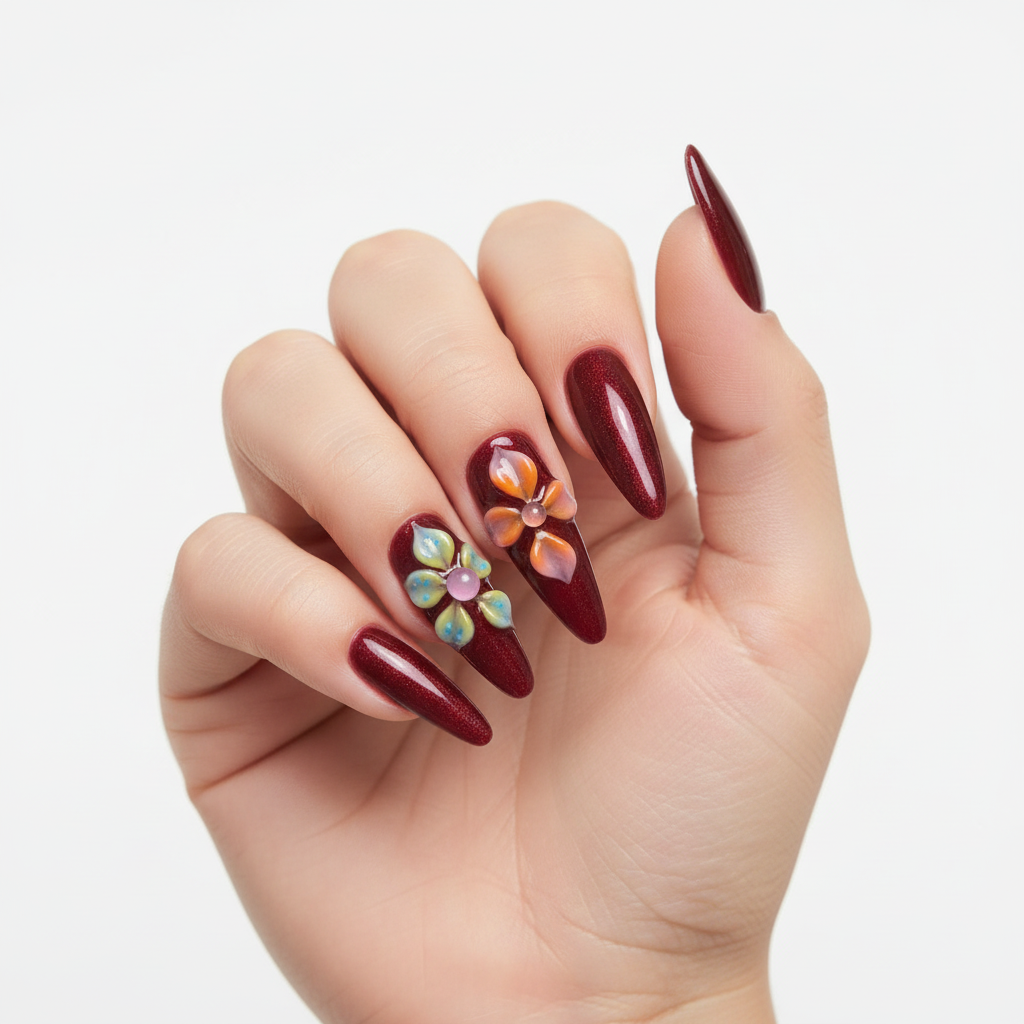 SALE! One of a kind Press-on nails 001