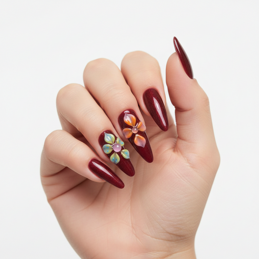 SALE! One of a kind Press-on nails 001