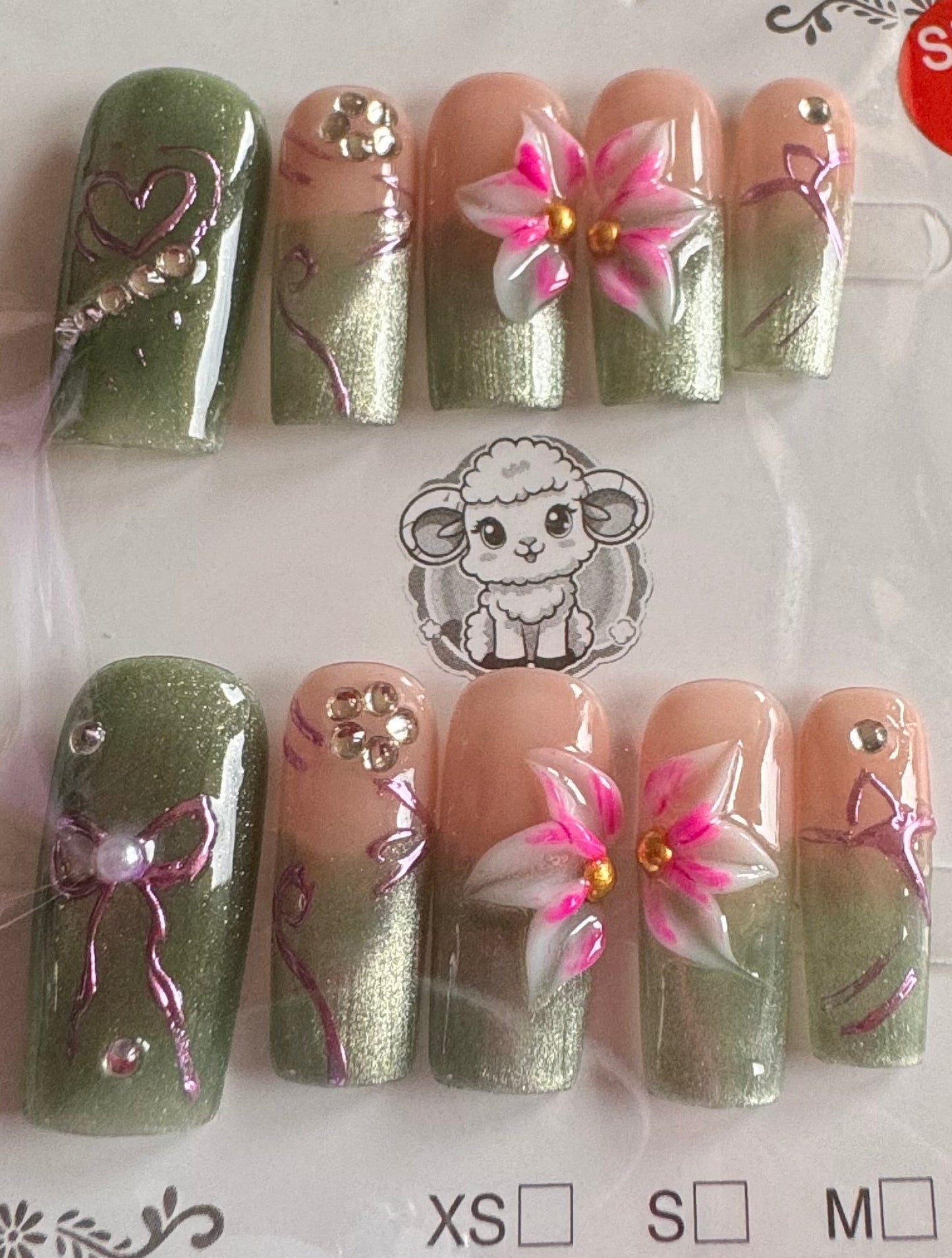 SALE! One of a kind Press-on nails