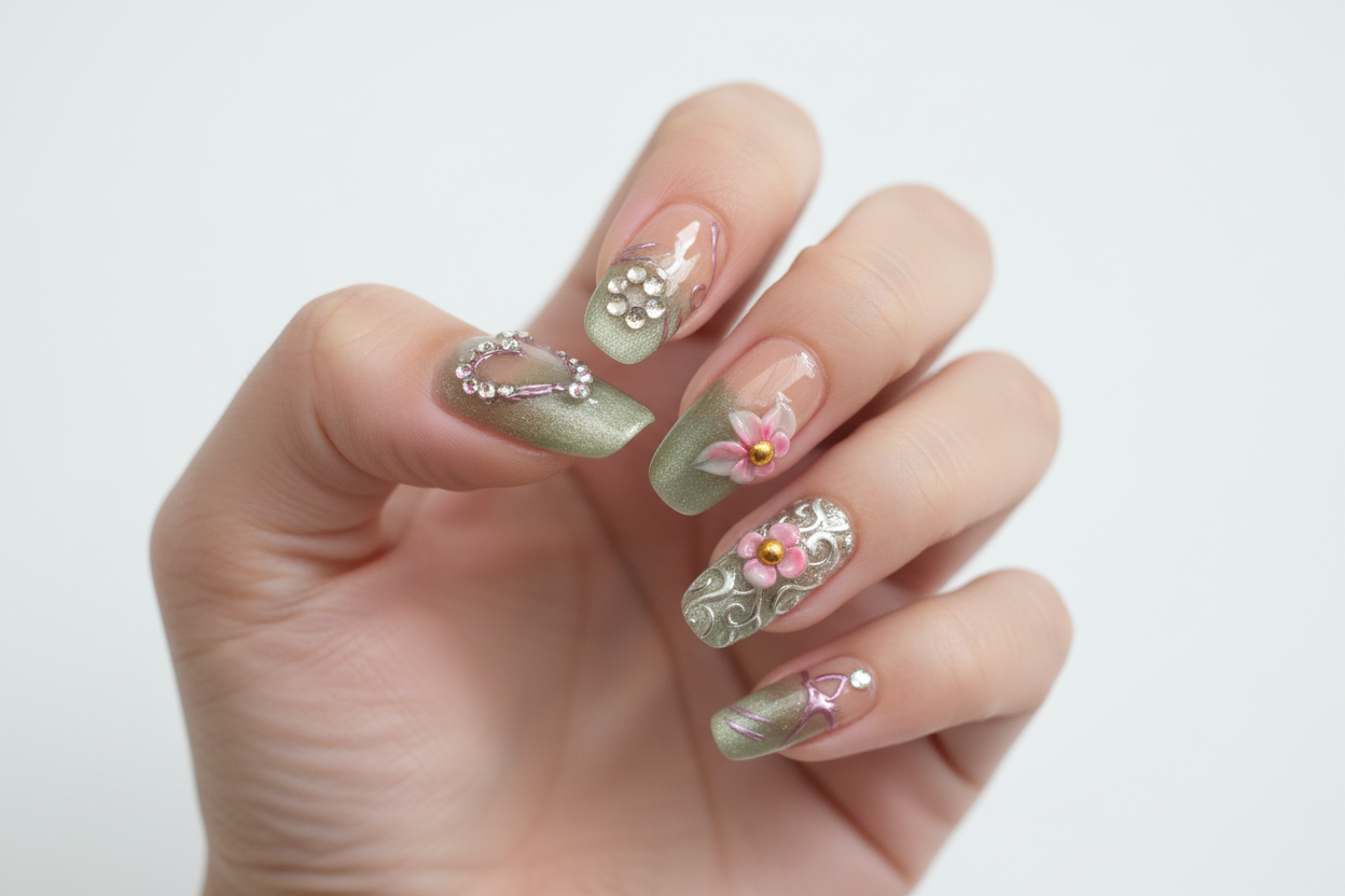 SALE! One of a kind Press-on nails