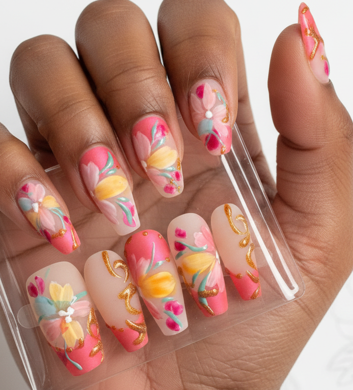 SALE! One of a kind Press-on nails