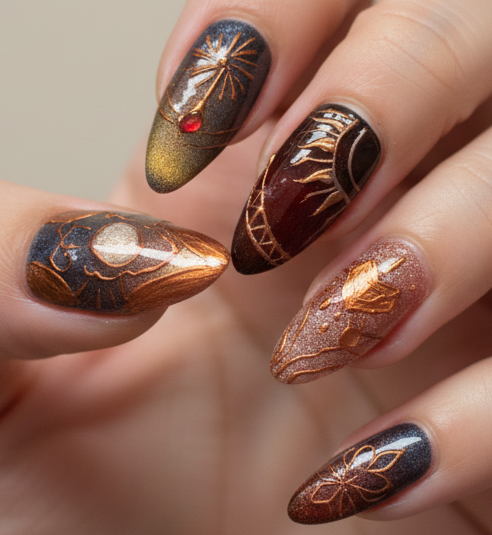 SALE! One of a kind Press-on nails