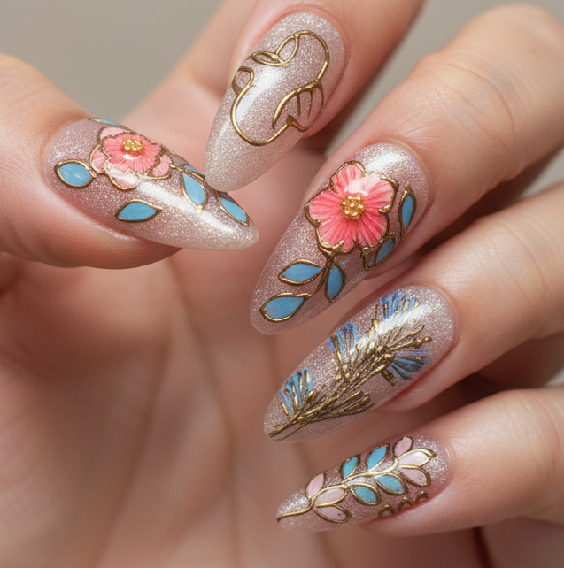 SALE! One of a kind Press-on nails