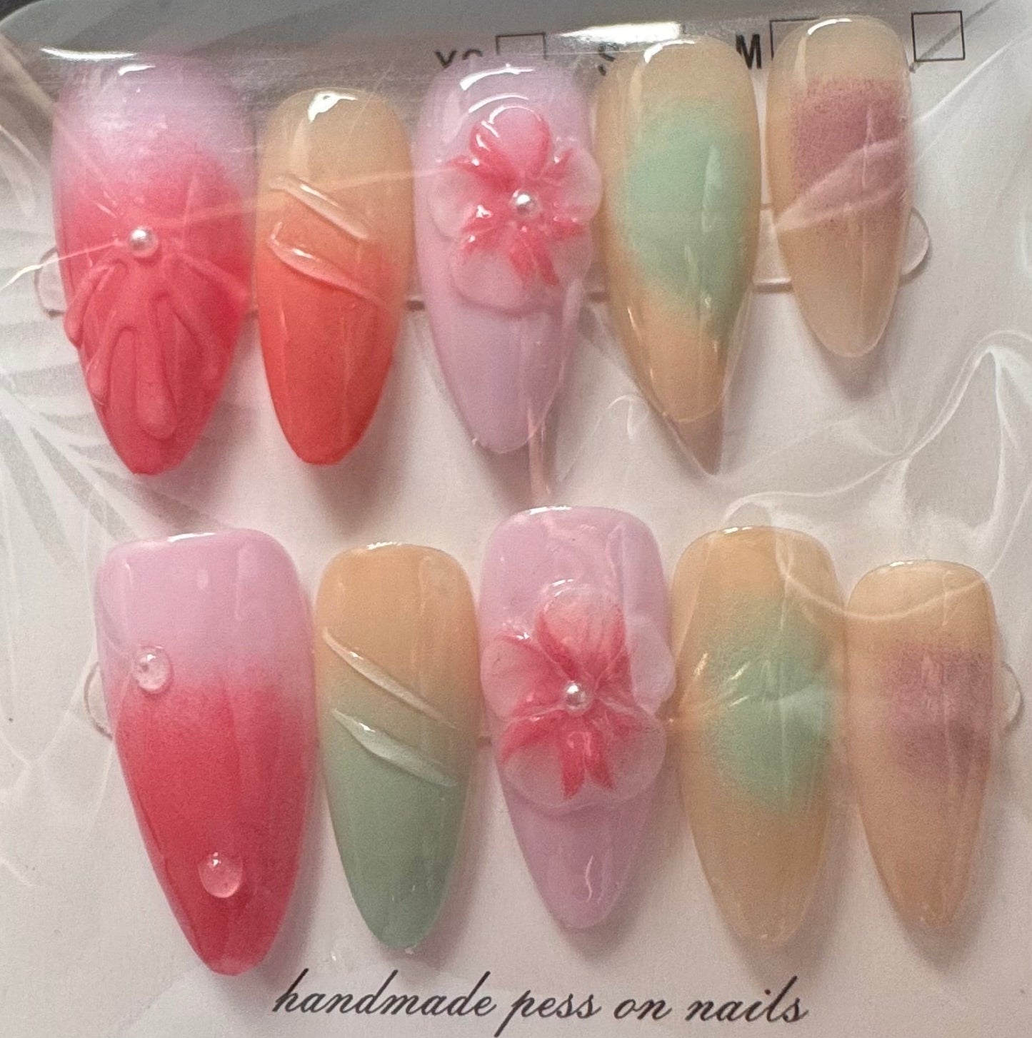 SALE! One of a kind Press-on nails