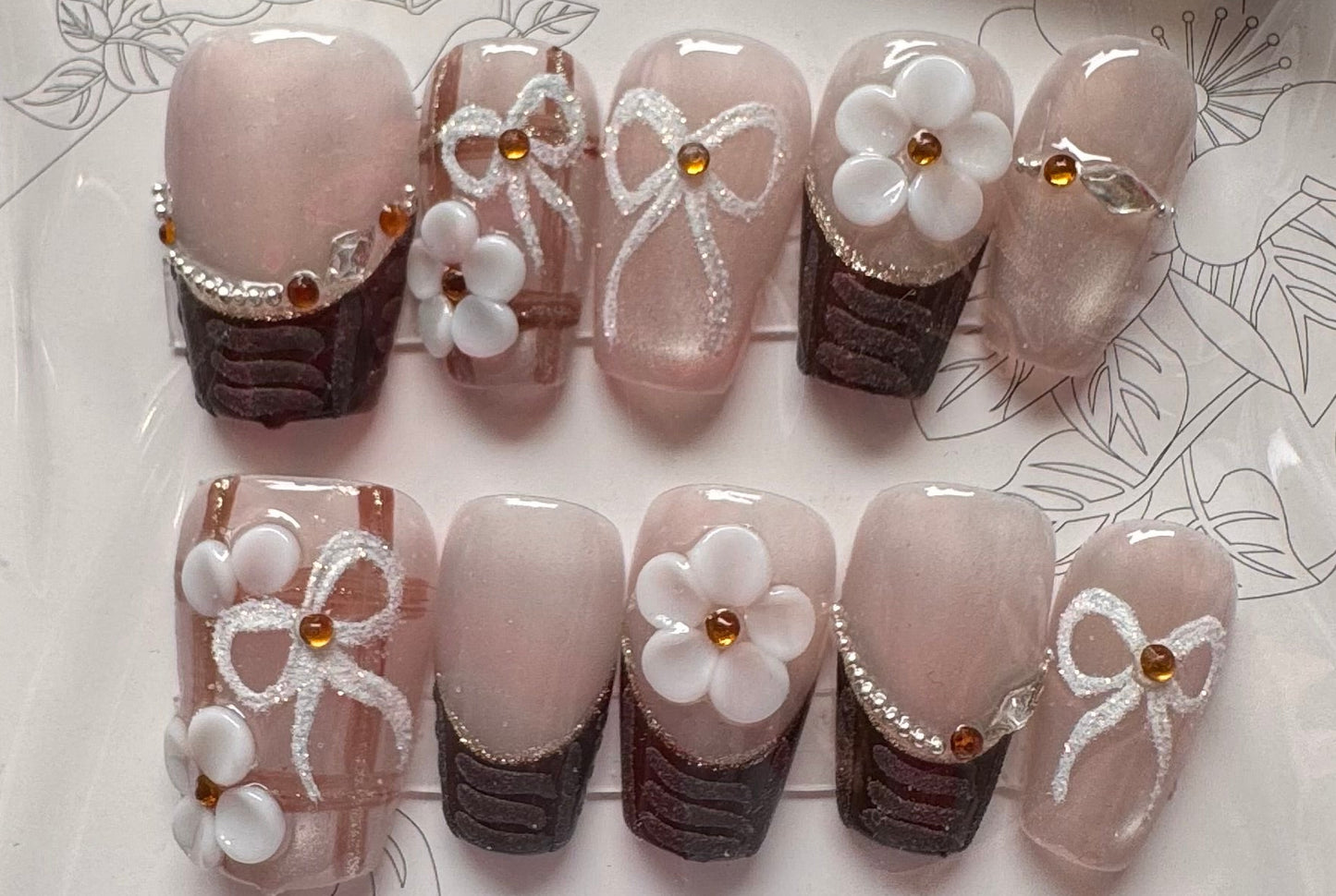 SALE! One of a kind Press-on nails
