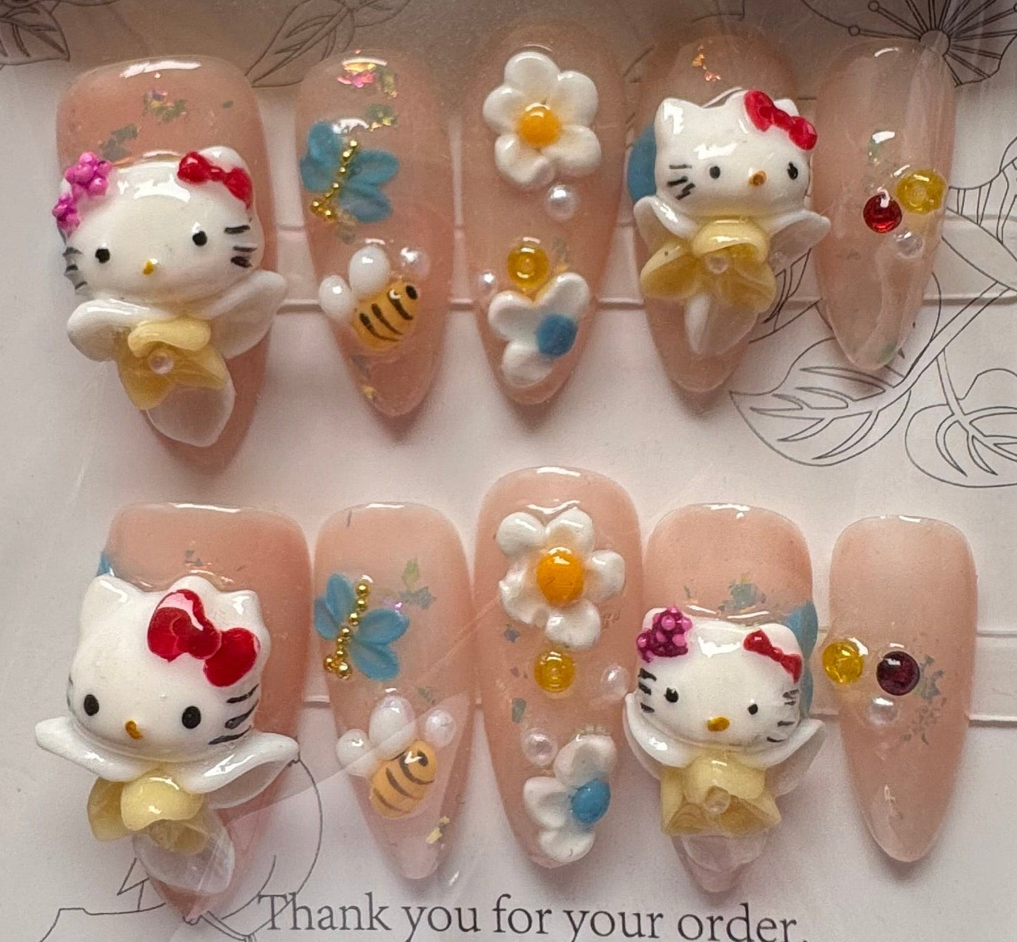 SALE! One of a kind Press-on nails