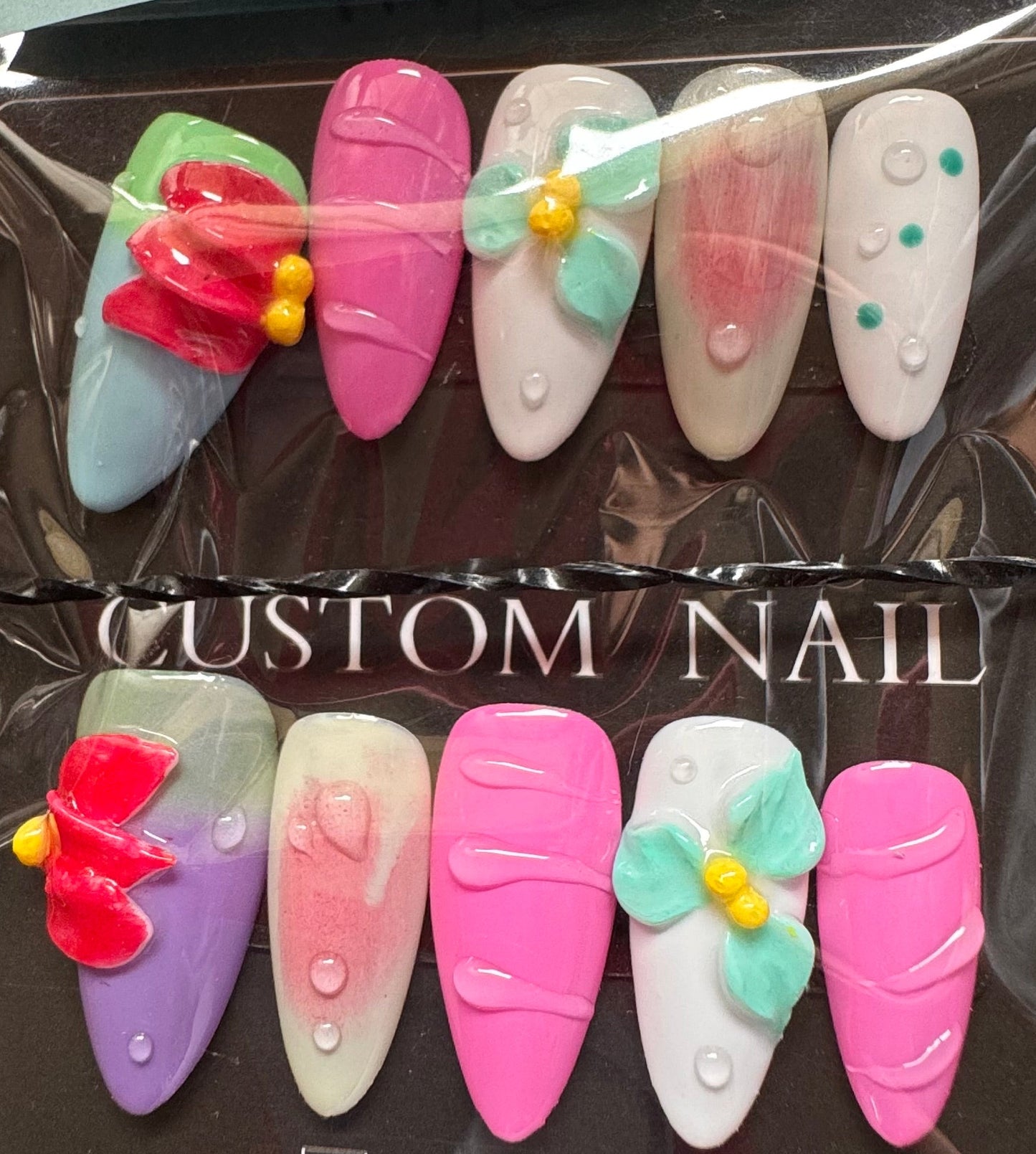 SALE! One of a kind Press-on nails
