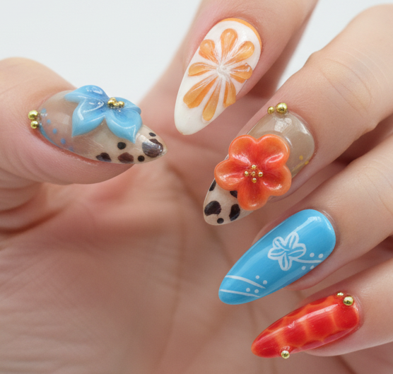 SALE! One of a kind Press-on nails