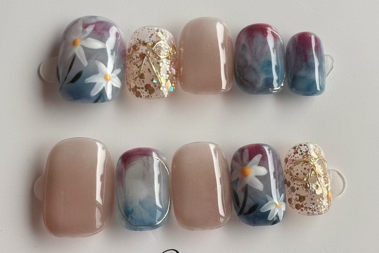 SALE! One of a kind Press-on nails