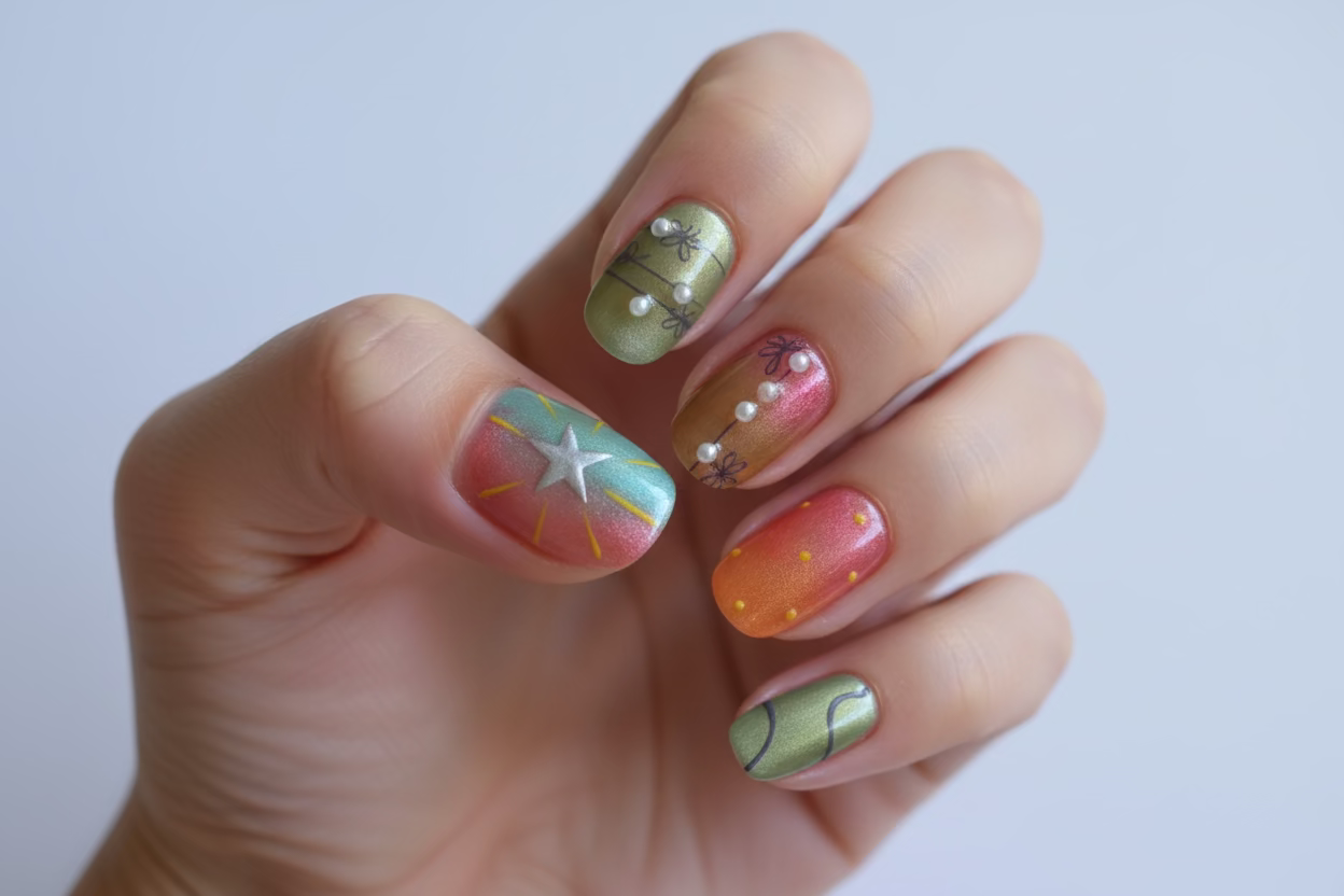 SALE! One of a kind Press-on nails