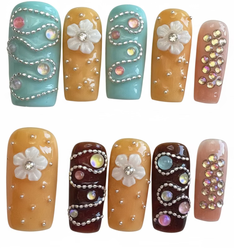SALE! One of a kind Press-on nails