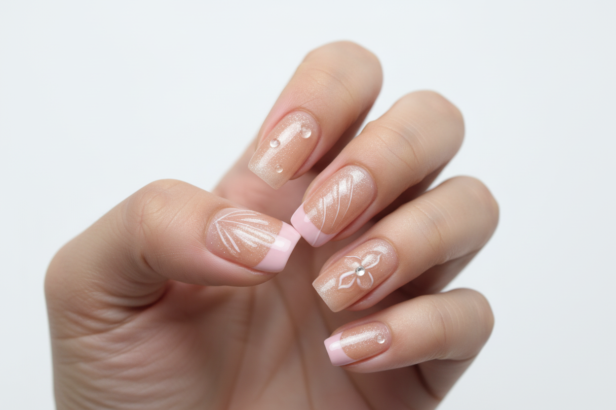 SALE! One of a kind Press-on nails 001