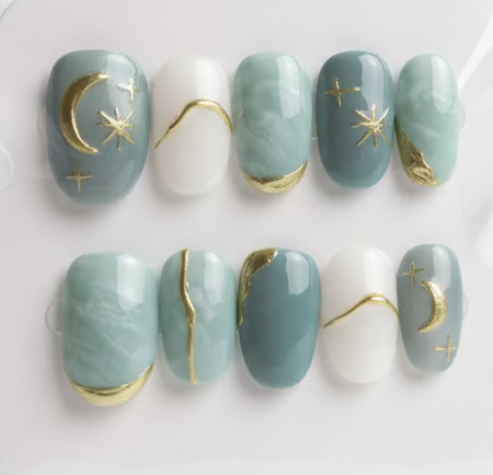 SALE! One of a kind Press-on nails