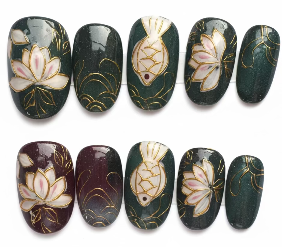 SALE! One of a kind Press-on nails