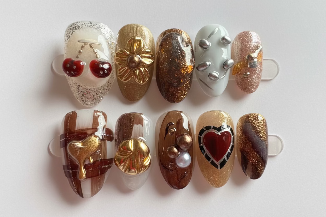 SALE! One of a kind Press-on nails