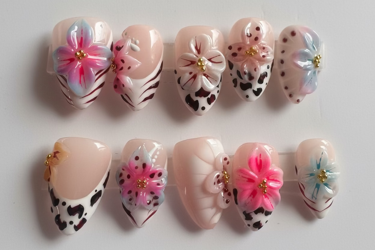 SALE! One of a kind Press-on nails
