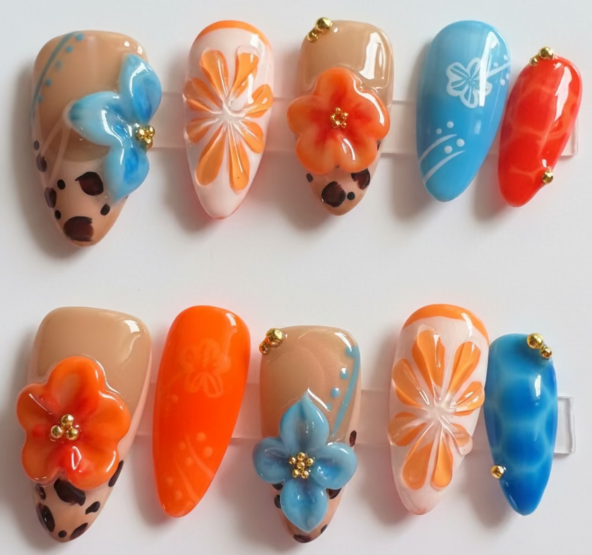 SALE! One of a kind Press-on nails