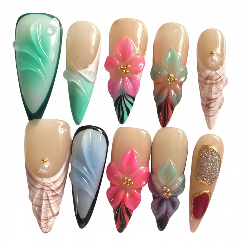 SALE! One of a kind Press-on nails