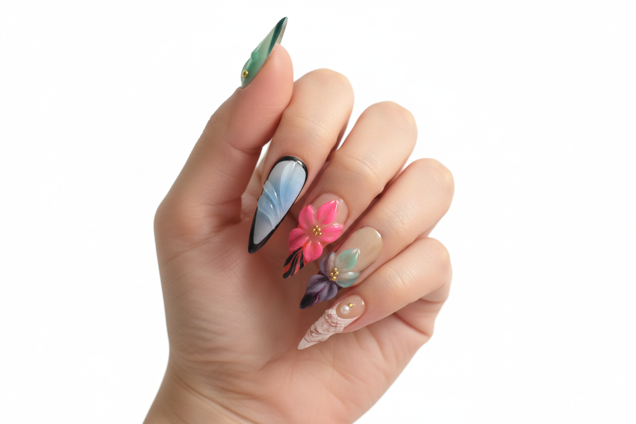 SALE! One of a kind Press-on nails