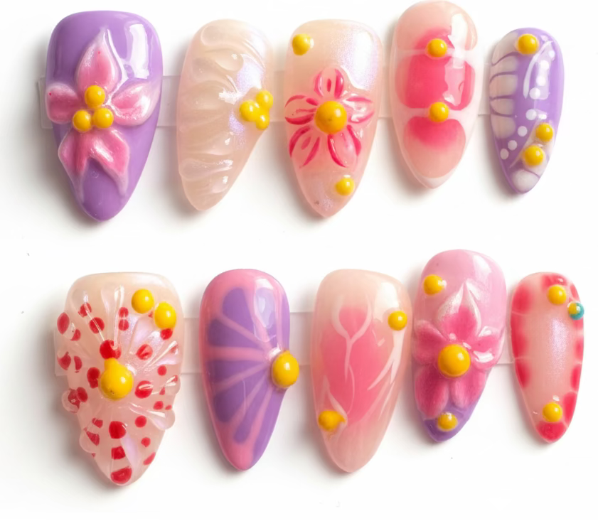 SALE! One of a kind Press-on nails