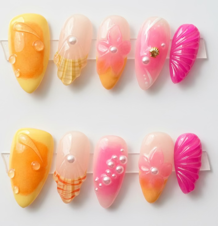 SALE! One of a kind Press-on nails