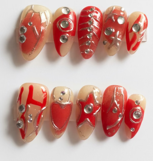 SALE! One of a kind Press-on nails