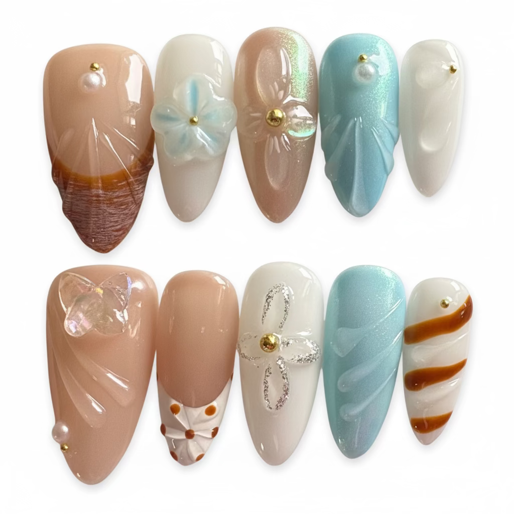 SALE! One of a kind Press-on nails